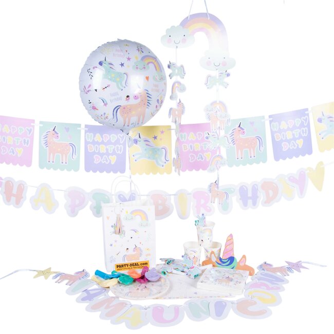 Feestpakket Unicorn Party