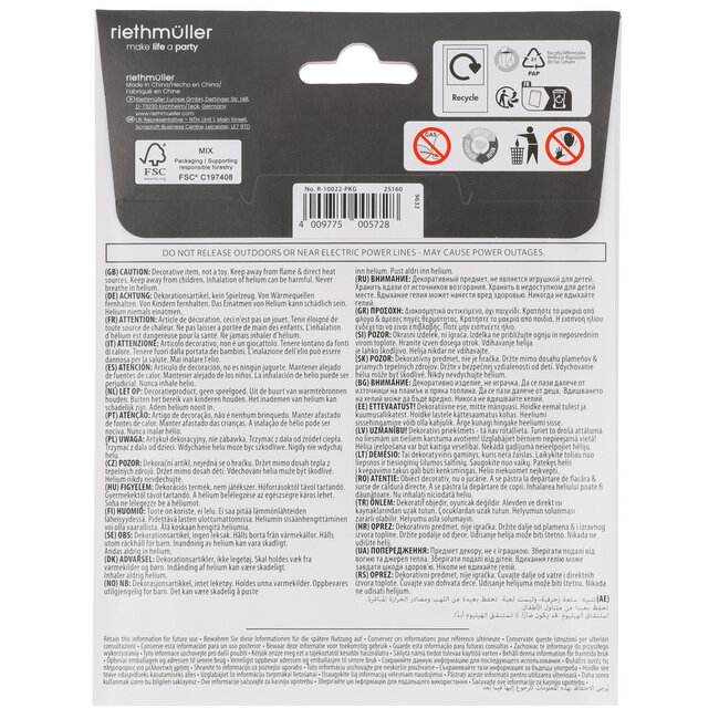 Folieballon cijfer 0 - Neon Roze - 86 cm