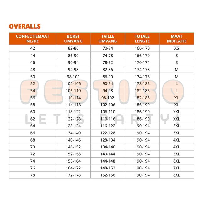 Festigo Overall Donkergroen voor volwassenen