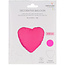 Folieballon Hart Neon Roze