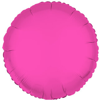 Riethmüller Folieballon Rond Neon Roze