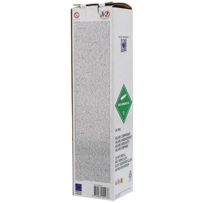 Festigo Helium Tank S - Voor 1 Folieballon