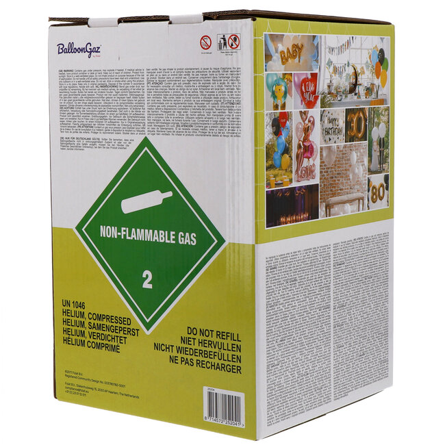 Festigo Helium Tank M - Voor 20 Ballonnen