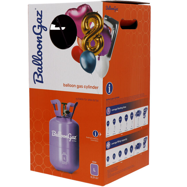 Festigo Helium Tank L - Voor 30 Ballonnen