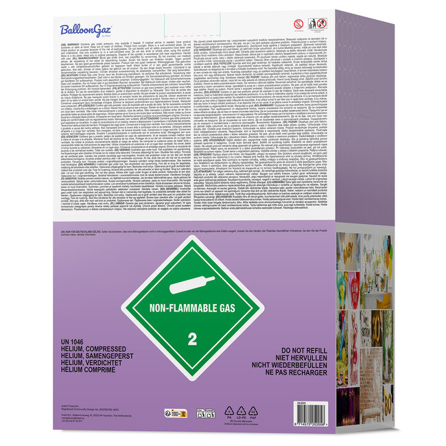 BalloonGaz Helium Tank XXL - Voor 85 Ballonnen