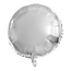 Folieballon Rond - Zilver - 45 cm