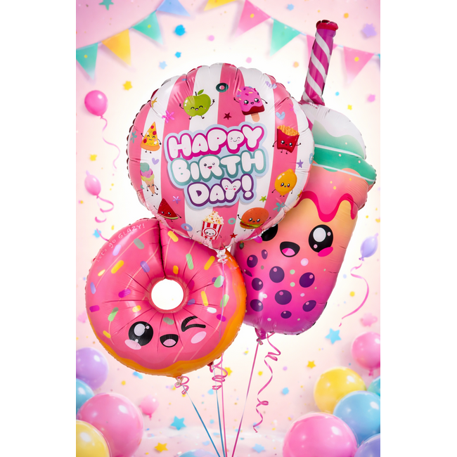 Folieballon - Kawaii Party - 45 cm