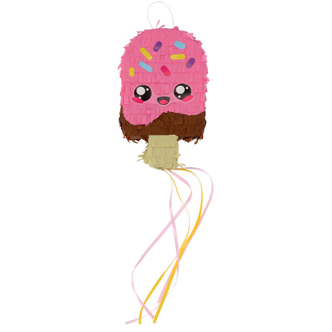 Mini Piñata Set - Kawaii Party Donut & Ijsje