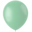 Ballonnen Powder Pistache Mat 33cm - 10 stuks