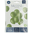 Ballonnen Olive Green Mat 33cm - 10 stuks