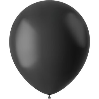 Festigo Ballonnen Midnight Black Mat 33cm - 10 stuks