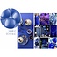Ballonnen Radiant Royal Blue Metallic 33cm - 10 stuks