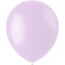 Ballonnen Powder Lilac Mat 33cm - 10 stuks