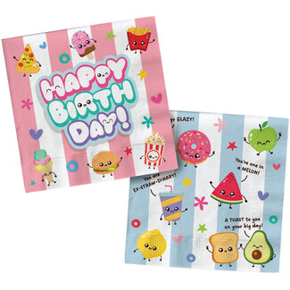 Festigo Servetten - Kawaii Party - 33x33 cm - 20 stuks