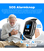 PersonalClick Alarm Horloge Ouderen 4G Deluxe - Blauw - PC24 -