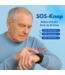PersonalClick PersonalClick PC45 Smal - Alarm Horloge Ouderen - Valdetectie- Waterdicht- SOS Knop - Extra smal en lange accuduur - Zwart