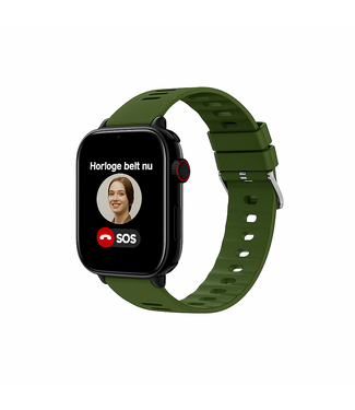 PersonalClick Alarm Horloge Ouderen 4G Deluxe - Groen - PC24