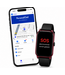 PersonalClick PersonalClick PC45 Smal - Alarm Horloge Ouderen - Valdetectie- Waterdicht- SOS Knop - Extra smal en lange accuduur - Rood