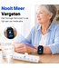 PersonalClick PersonalClick PC45 Smal - Alarm Horloge Ouderen - Valdetectie- Waterdicht- SOS Knop - Extra smal en lange accuduur - Zwart