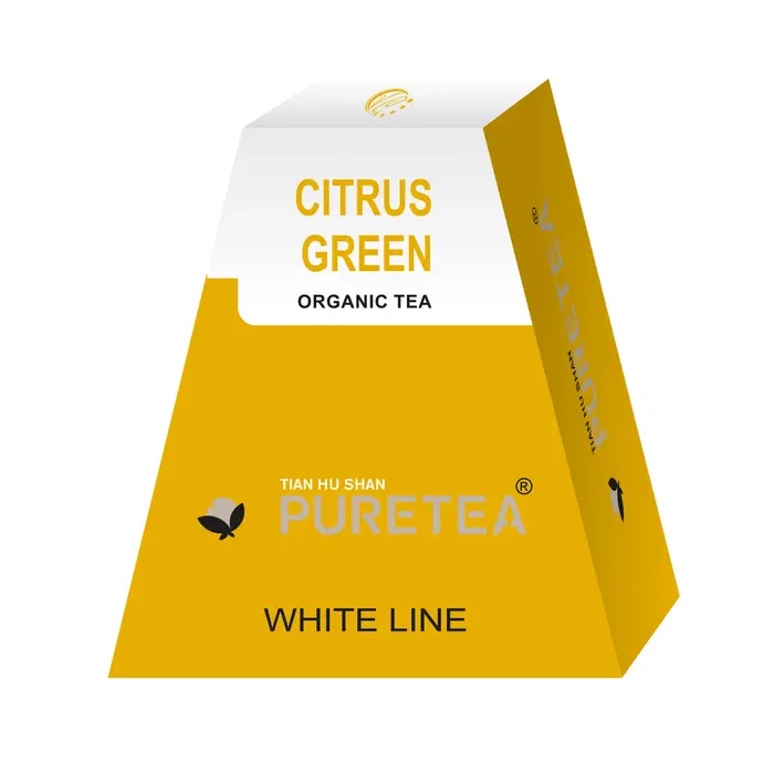 Pure Tea Citrus Green White line 36 stuks