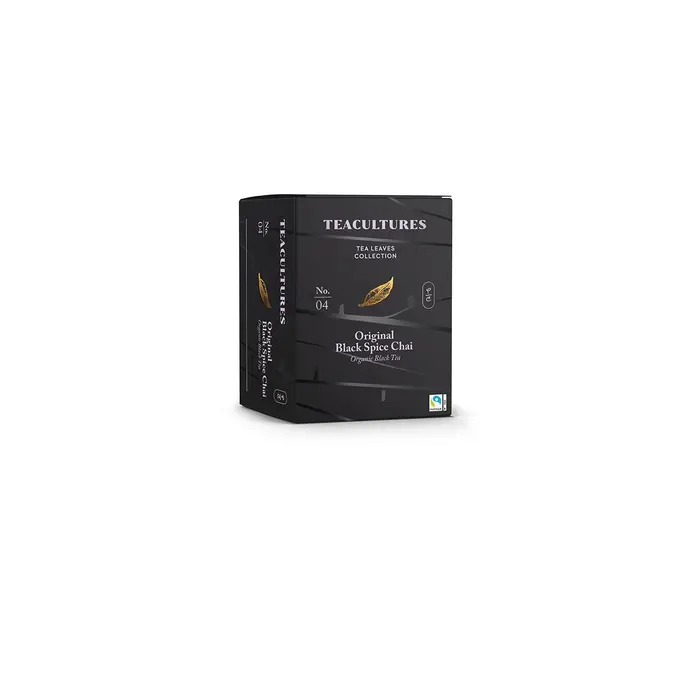 Tea leaves organic Original Black Spice Chai Nr 4