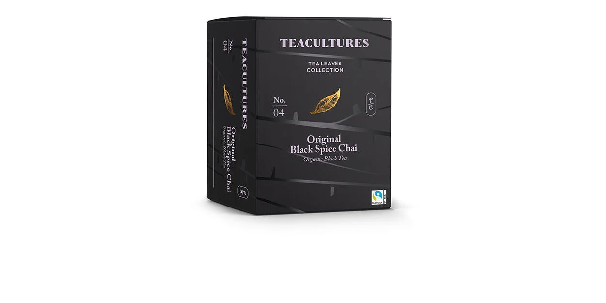 Tea leaves organic Original Black Spice Chai Nr 4