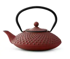 Bredemeijer Theepot Xilin 1.25 L gietijzer rood