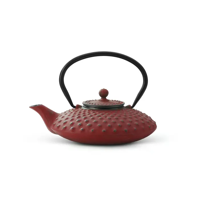 Bredemeijer Bredemeijer Theepot Xilin 0.8 L gietijzer rood