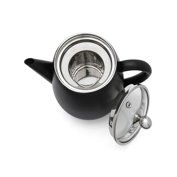 Bredemeijer Bredemeijer Dubbelwandige theepot Duet Eva 1,1 L mat zwart