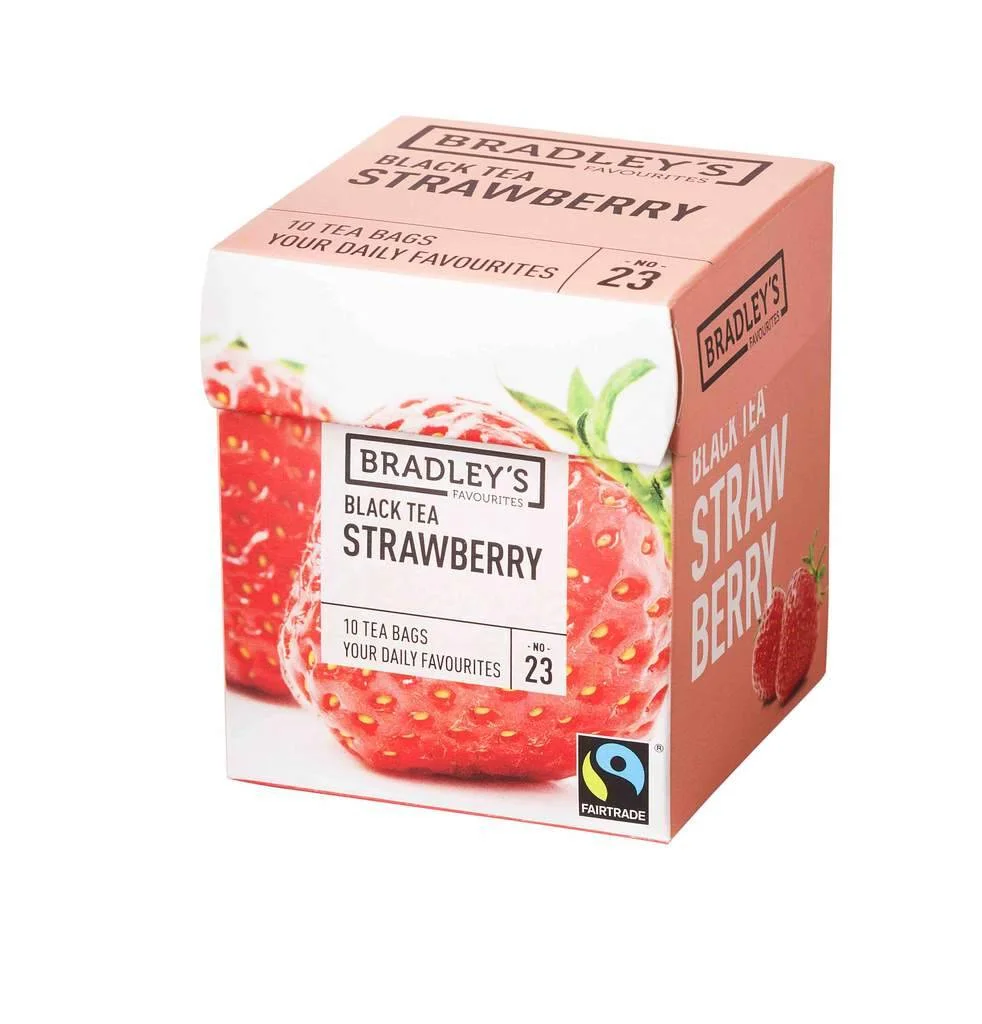 Bradley's | Favourites | Strawberry / Aardbei n.23 | 6 x 10 stuks