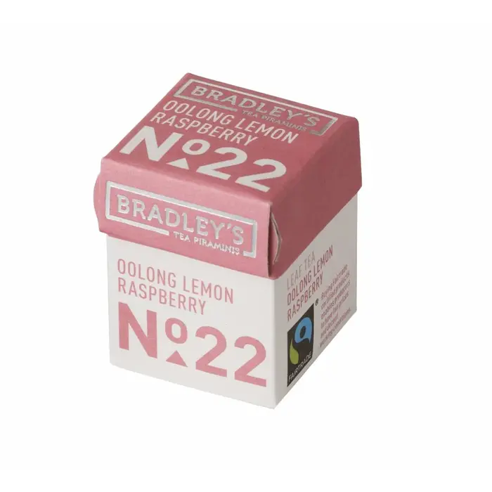 Bradley's Piramini Oolong Lemon Raspberry tea 22