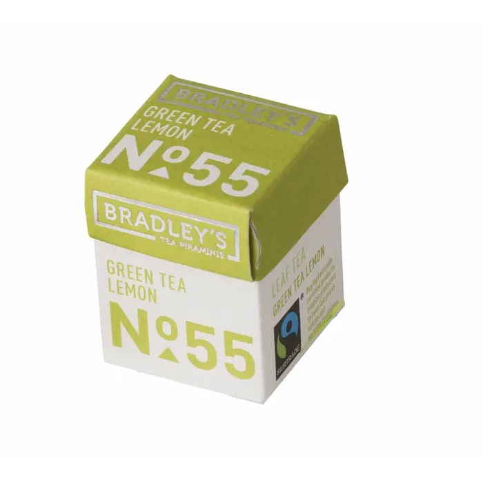 Bradley's Piramini Green Lemon tea 55