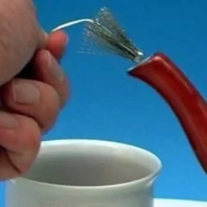 Druppelvanger en tuitzeef