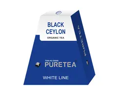 Pure Tea Black Ceylon White Line 36 stuks