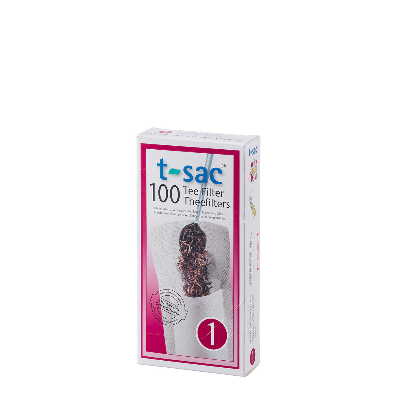 T-Sac theefilter nr. 1 (100stuks)