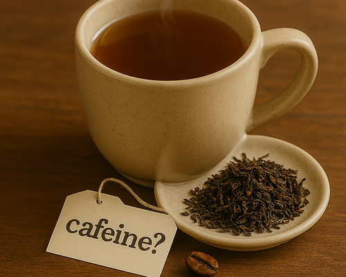Zit er cafeïne in thee? Ontdek de feiten over cafeïne in jouw kopje