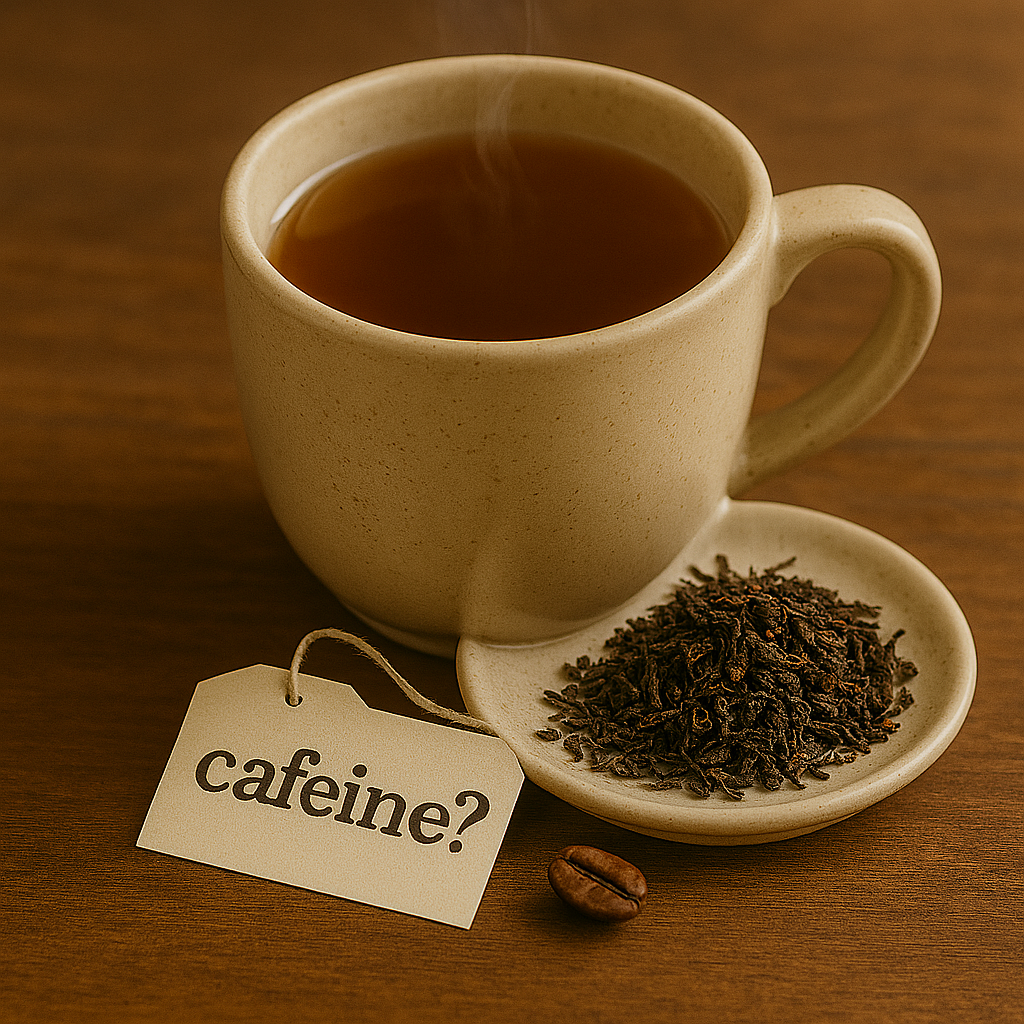 Zit er cafeïne in thee? Ontdek de feiten over cafeïne in jouw kopje