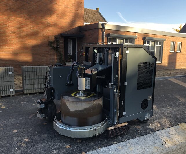 Heudra Hydraulisch aangedreven asfaltboor