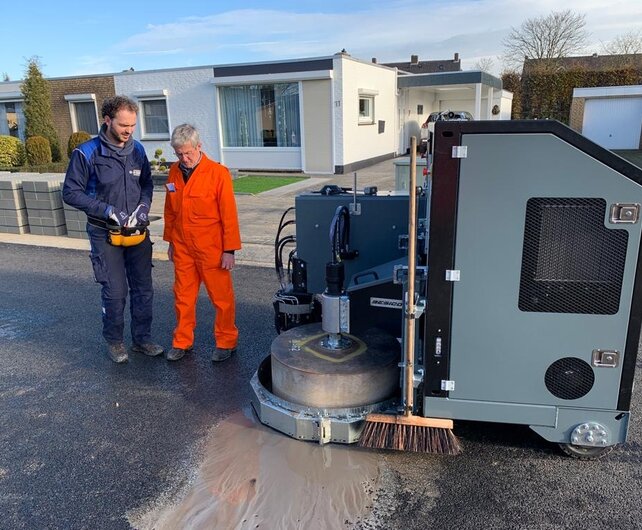 Heudra Hydraulisch aangedreven asfaltboor