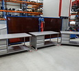 Heudra Heudra RVS werkbank met lades