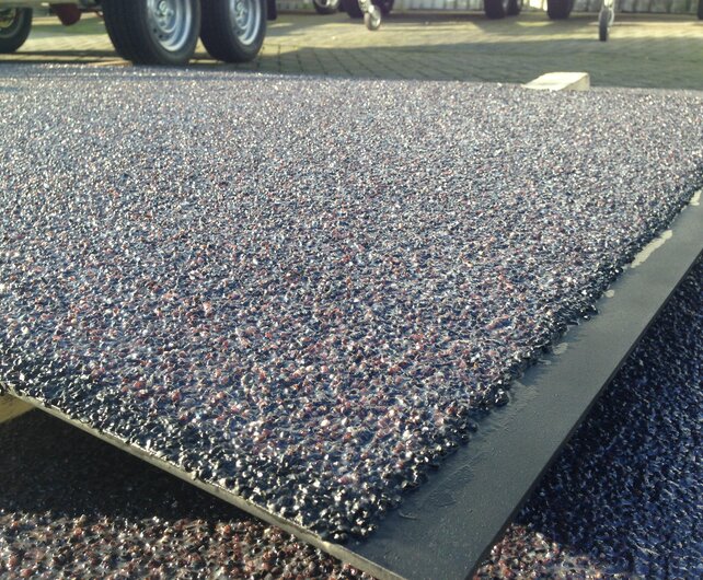 Platen met Grit Coating