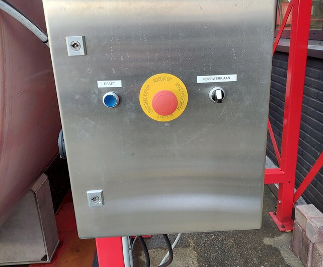 Installatie opslagtank