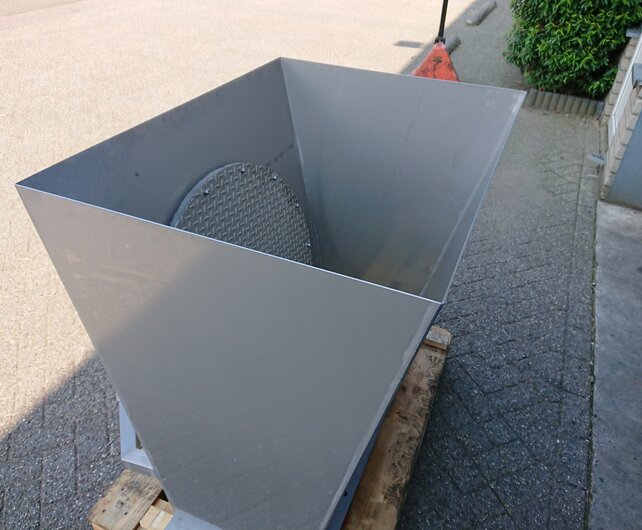 Heudra Trechter RVS met roteerder