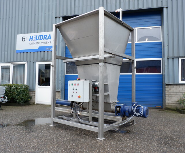 Heudra Heudra RVS trechter met frame