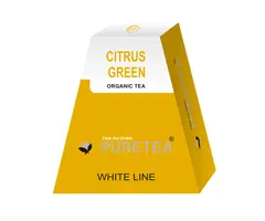 Citrus Green White line 36 stuks