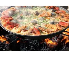 Recept voor zeevruchten paella