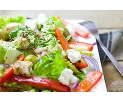 Verfrissende zomerse salade