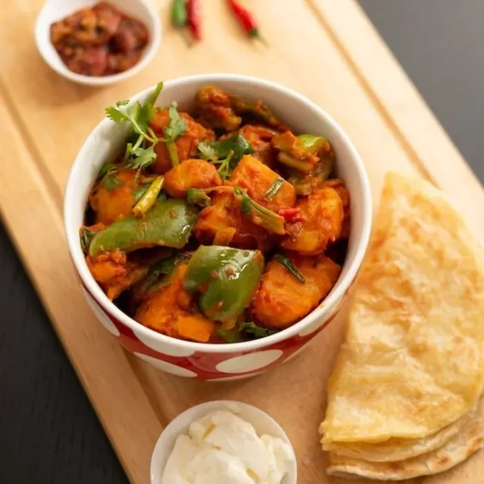 Recept voor Surinaamse kip kerrie met aardappelen