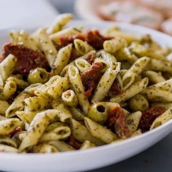 Recept voor pasta met Italiaanse tuinkruiden
