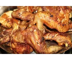 Knoflookpeper Kippenvleugels